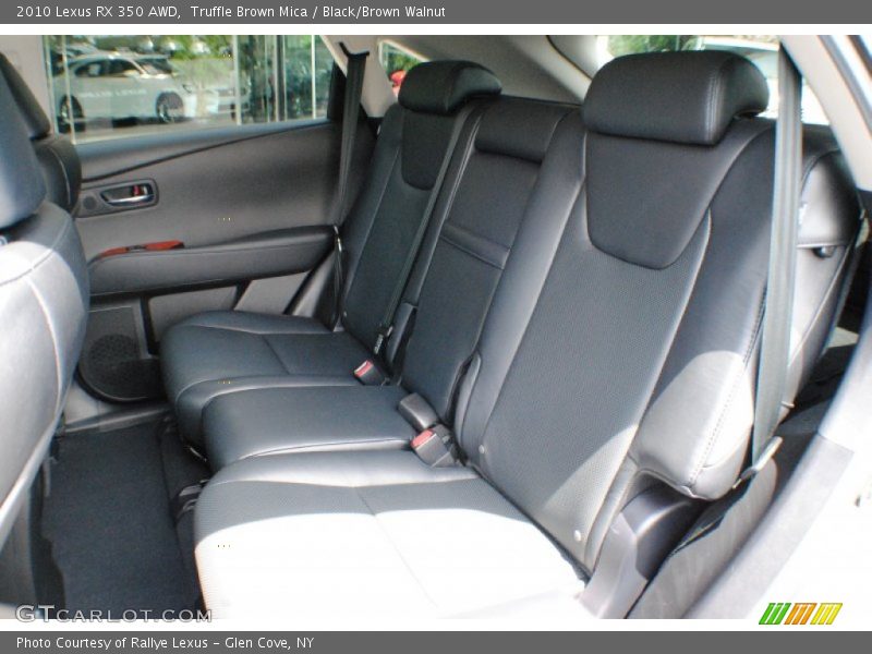 Truffle Brown Mica / Black/Brown Walnut 2010 Lexus RX 350 AWD