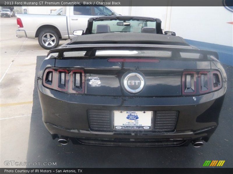 Black / Charcoal Black 2013 Ford Mustang GT Premium Convertible