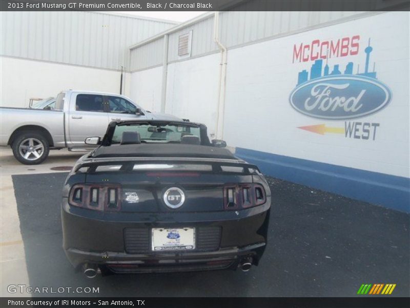 Black / Charcoal Black 2013 Ford Mustang GT Premium Convertible