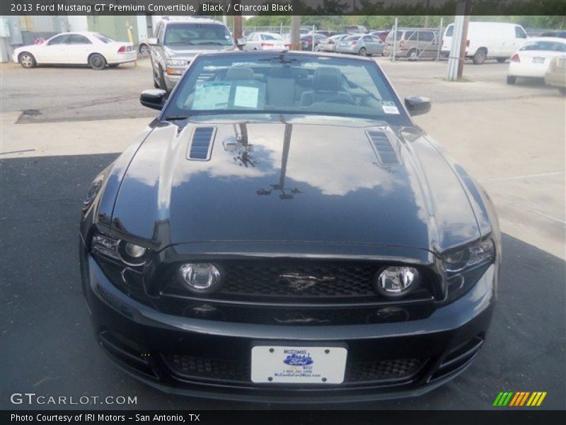 Black / Charcoal Black 2013 Ford Mustang GT Premium Convertible