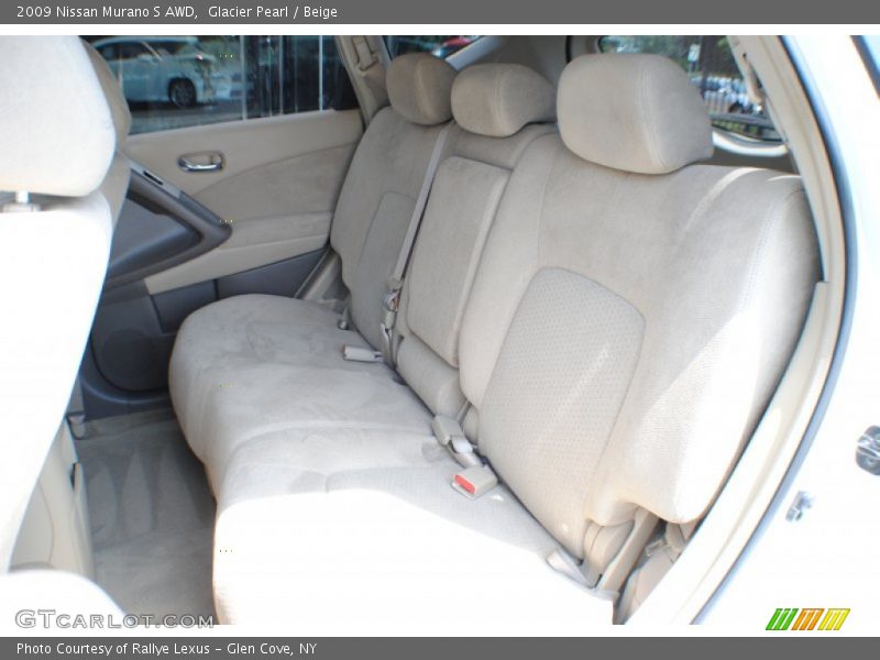 Glacier Pearl / Beige 2009 Nissan Murano S AWD