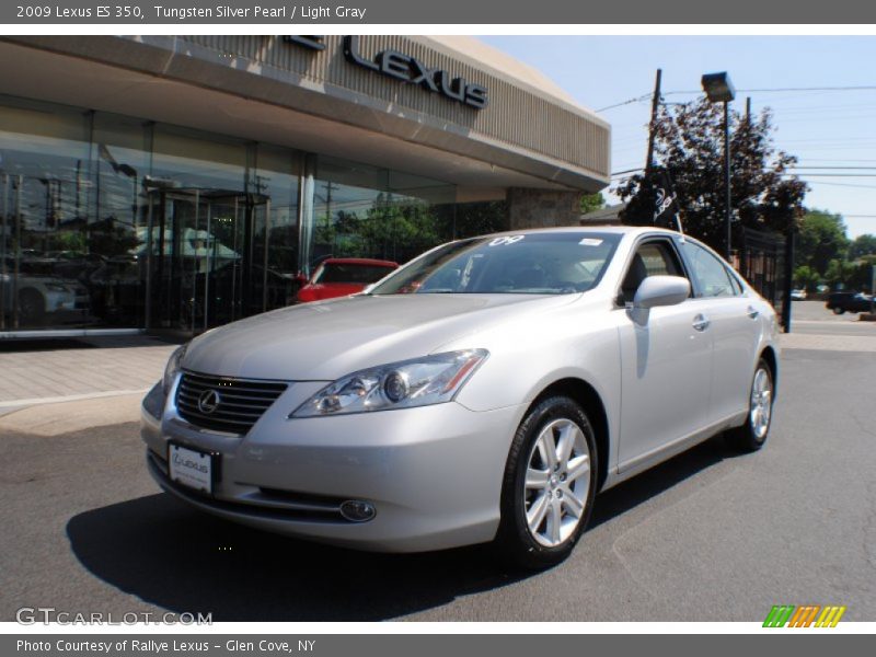 Tungsten Silver Pearl / Light Gray 2009 Lexus ES 350