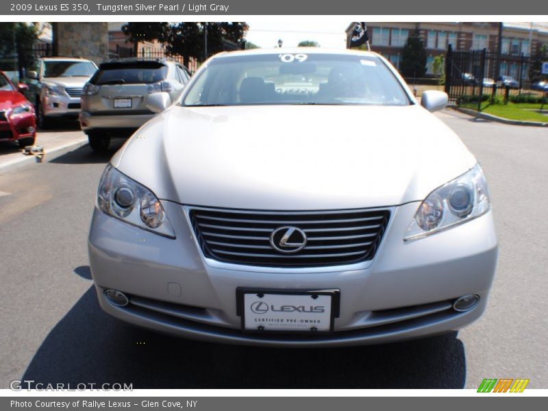 Tungsten Silver Pearl / Light Gray 2009 Lexus ES 350