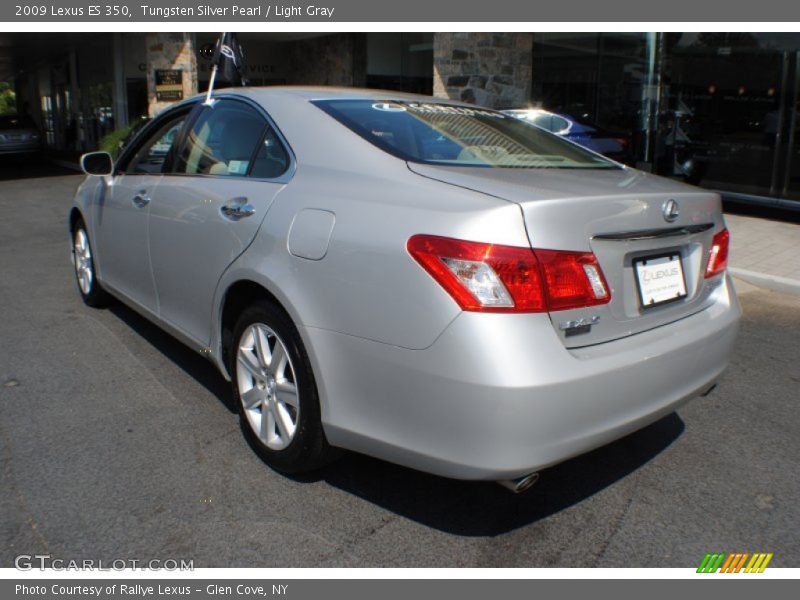 Tungsten Silver Pearl / Light Gray 2009 Lexus ES 350