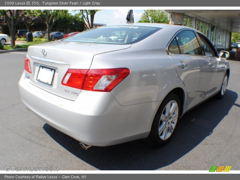 Tungsten Silver Pearl / Light Gray 2009 Lexus ES 350