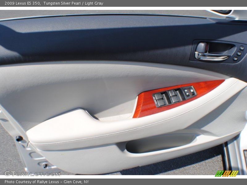 Tungsten Silver Pearl / Light Gray 2009 Lexus ES 350
