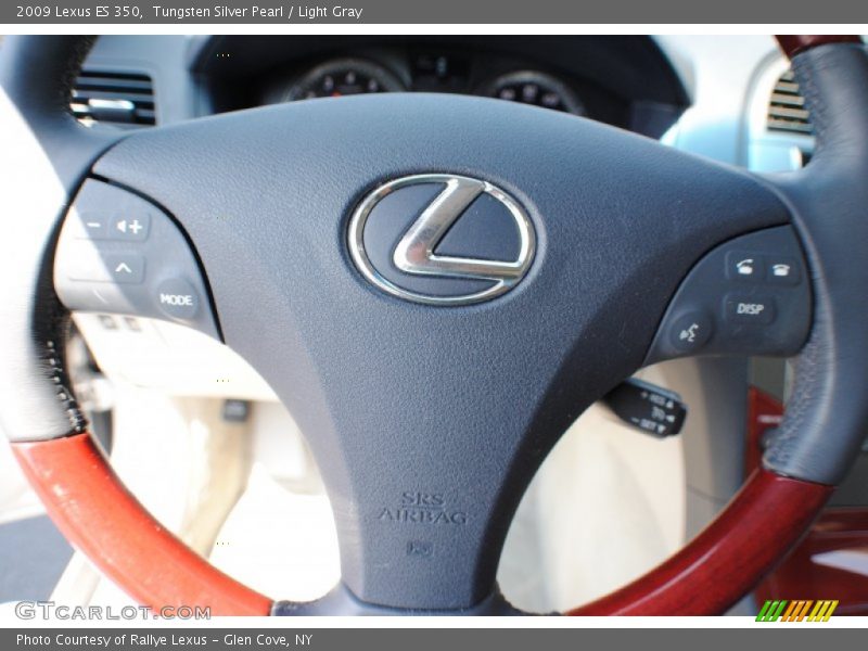 Tungsten Silver Pearl / Light Gray 2009 Lexus ES 350