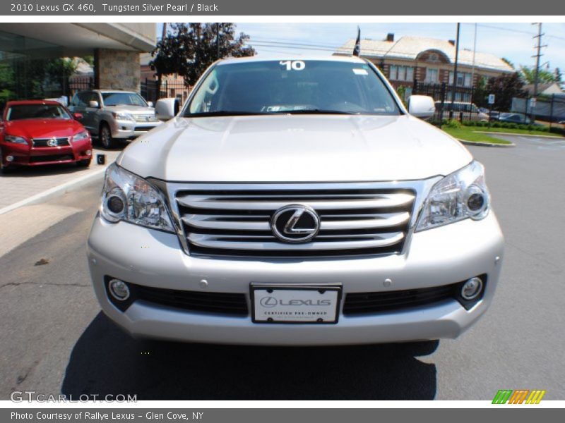 Tungsten Silver Pearl / Black 2010 Lexus GX 460