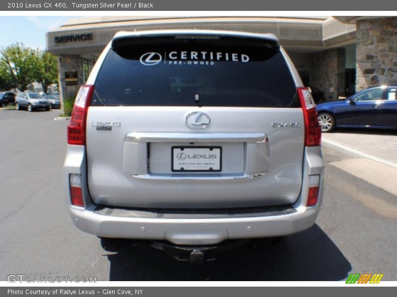 Tungsten Silver Pearl / Black 2010 Lexus GX 460