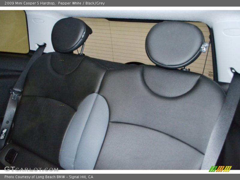 Pepper White / Black/Grey 2009 Mini Cooper S Hardtop