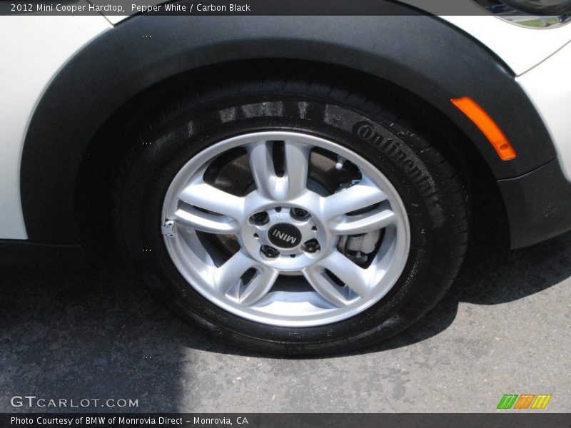 Pepper White / Carbon Black 2012 Mini Cooper Hardtop