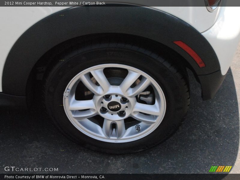 Pepper White / Carbon Black 2012 Mini Cooper Hardtop