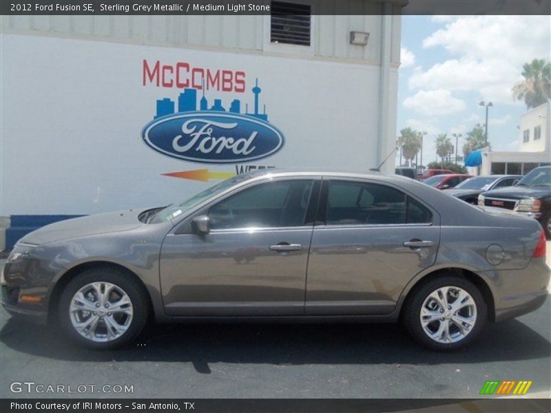 Sterling Grey Metallic / Medium Light Stone 2012 Ford Fusion SE