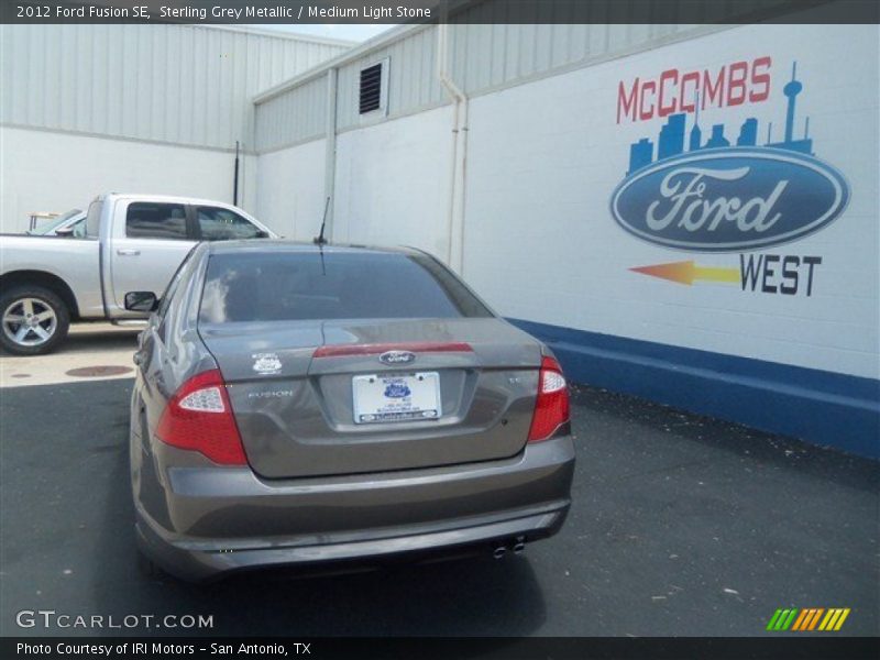 Sterling Grey Metallic / Medium Light Stone 2012 Ford Fusion SE