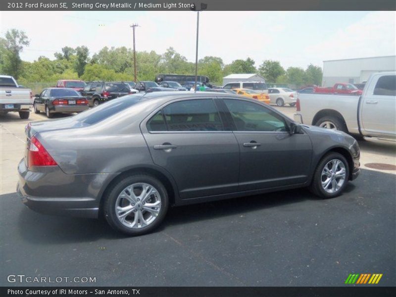 Sterling Grey Metallic / Medium Light Stone 2012 Ford Fusion SE