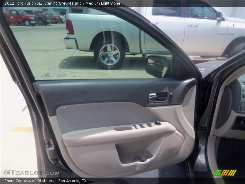 Sterling Grey Metallic / Medium Light Stone 2012 Ford Fusion SE