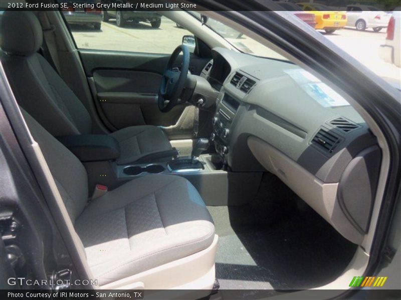 Sterling Grey Metallic / Medium Light Stone 2012 Ford Fusion SE