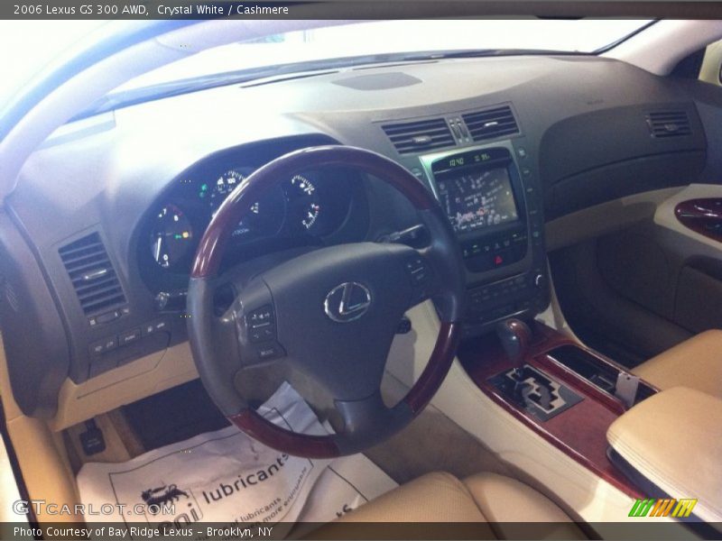Crystal White / Cashmere 2006 Lexus GS 300 AWD