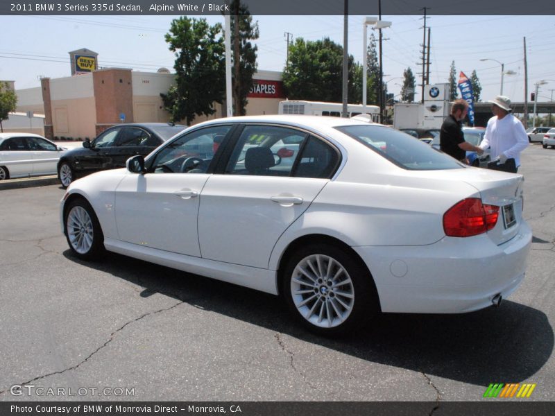 Alpine White / Black 2011 BMW 3 Series 335d Sedan