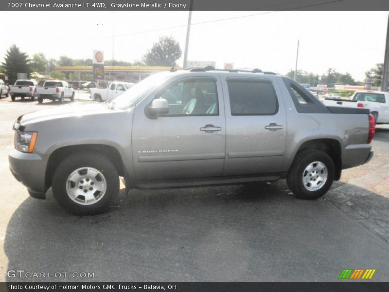 Graystone Metallic / Ebony 2007 Chevrolet Avalanche LT 4WD