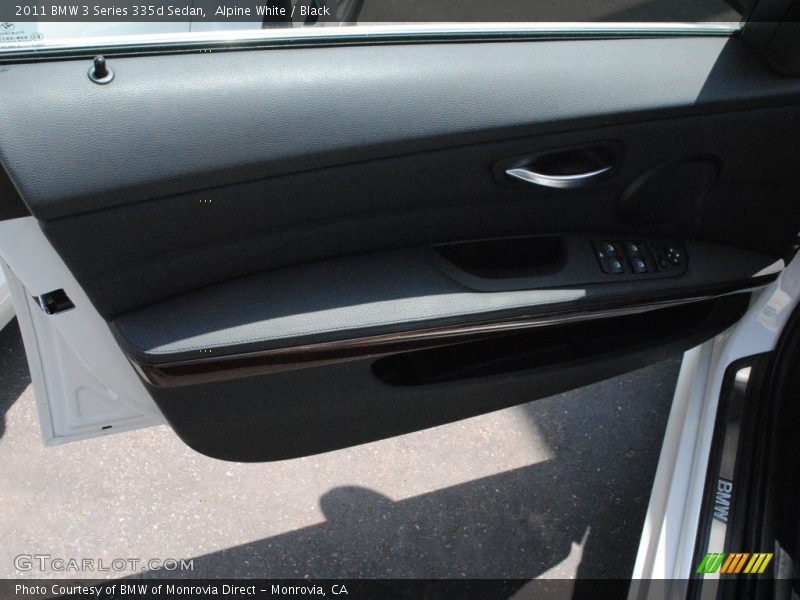Alpine White / Black 2011 BMW 3 Series 335d Sedan
