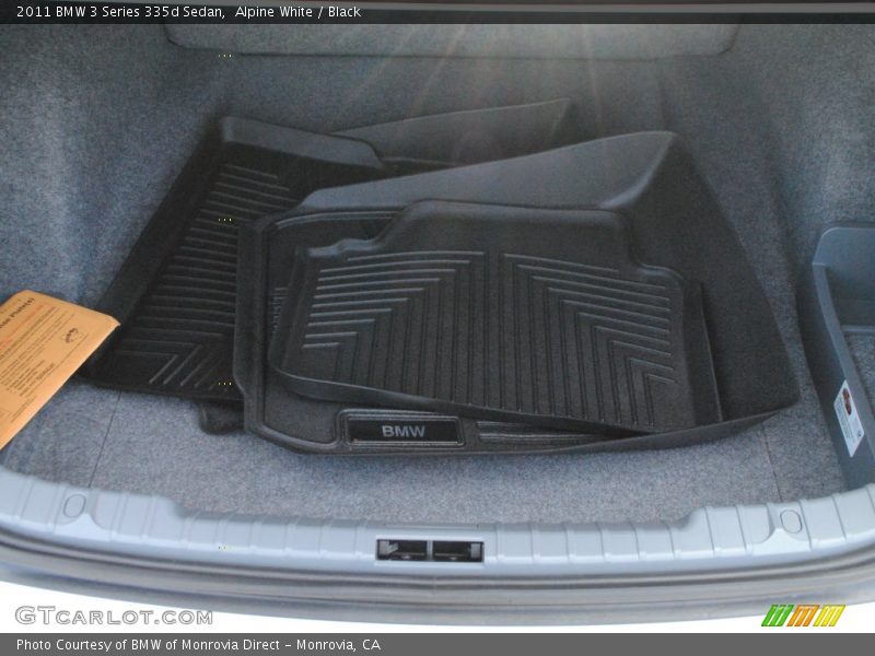 Alpine White / Black 2011 BMW 3 Series 335d Sedan