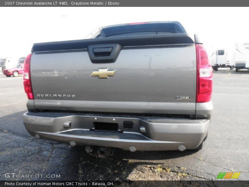 Graystone Metallic / Ebony 2007 Chevrolet Avalanche LT 4WD