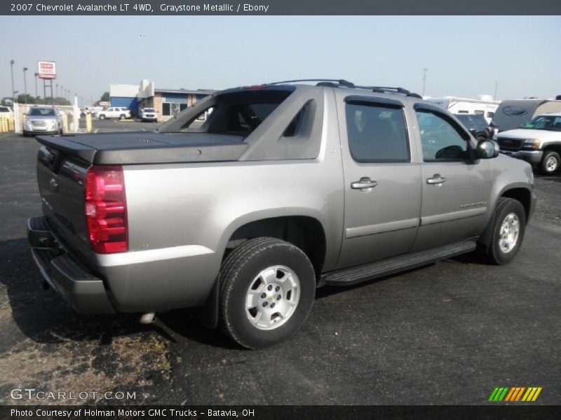 Graystone Metallic / Ebony 2007 Chevrolet Avalanche LT 4WD