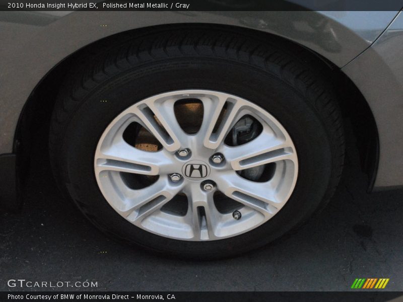 Polished Metal Metallic / Gray 2010 Honda Insight Hybrid EX