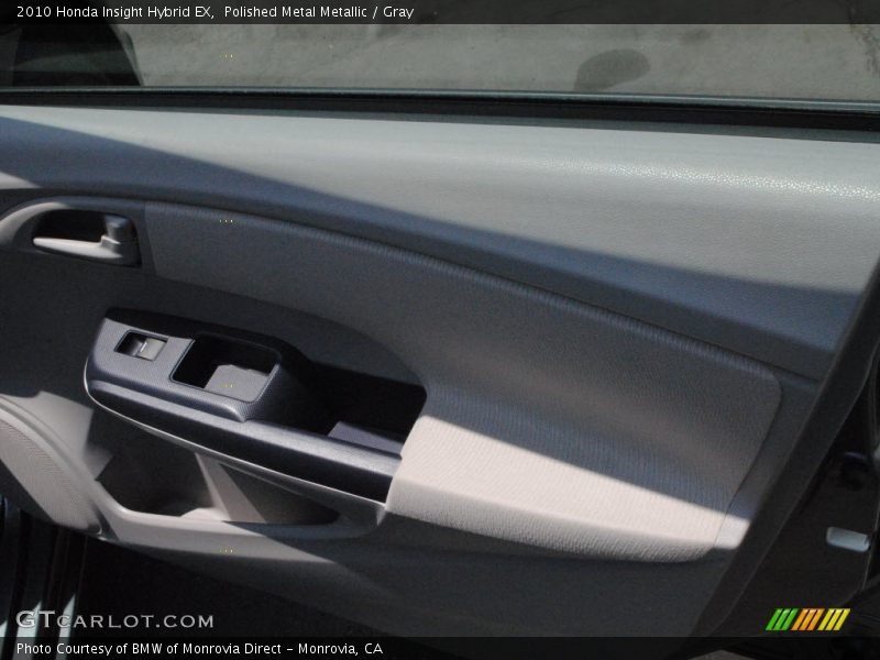 Polished Metal Metallic / Gray 2010 Honda Insight Hybrid EX