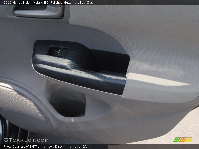 Polished Metal Metallic / Gray 2010 Honda Insight Hybrid EX