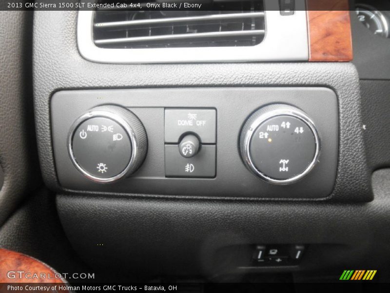 Onyx Black / Ebony 2013 GMC Sierra 1500 SLT Extended Cab 4x4