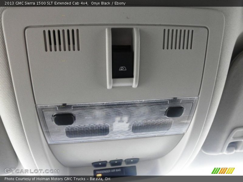 Onyx Black / Ebony 2013 GMC Sierra 1500 SLT Extended Cab 4x4