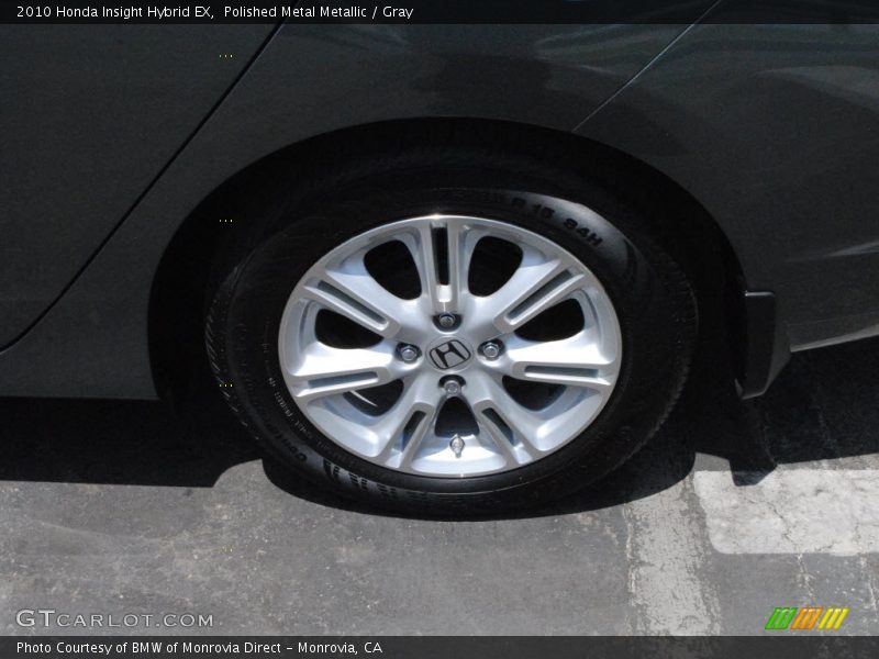 Polished Metal Metallic / Gray 2010 Honda Insight Hybrid EX