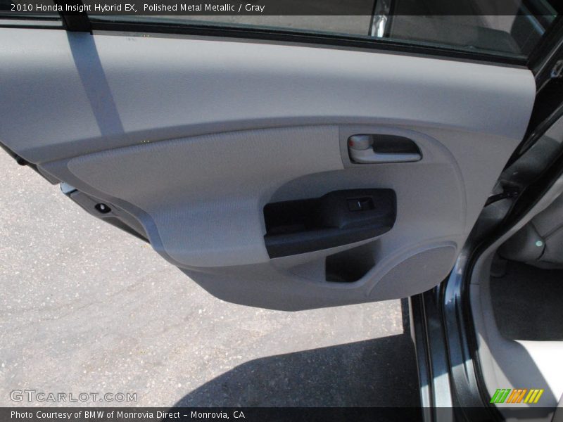 Polished Metal Metallic / Gray 2010 Honda Insight Hybrid EX