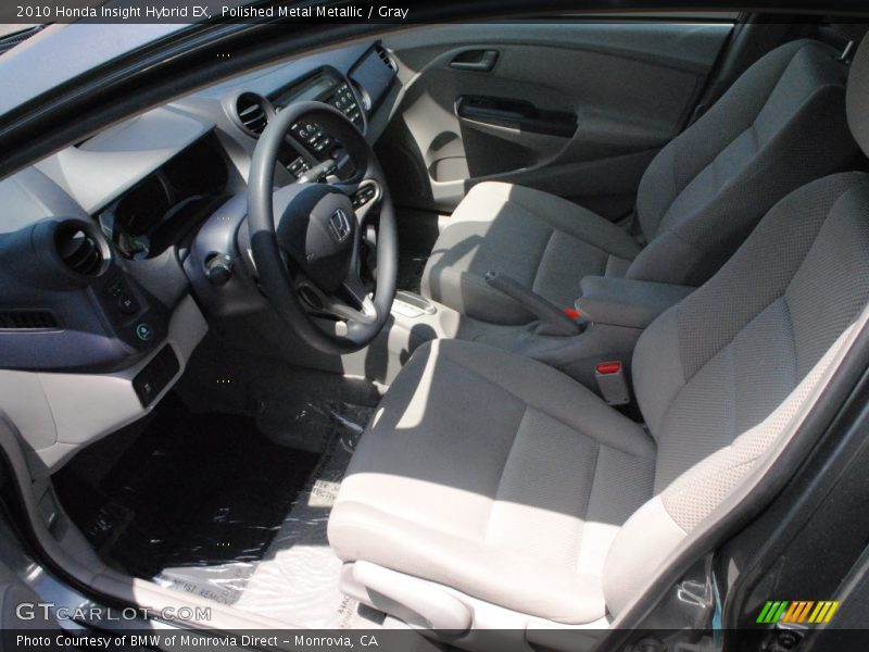 Polished Metal Metallic / Gray 2010 Honda Insight Hybrid EX