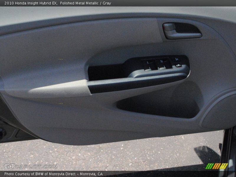Polished Metal Metallic / Gray 2010 Honda Insight Hybrid EX