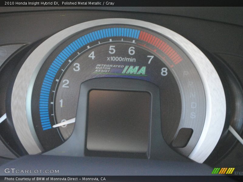 Polished Metal Metallic / Gray 2010 Honda Insight Hybrid EX