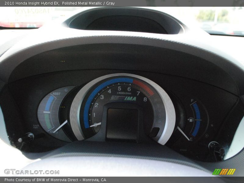 Polished Metal Metallic / Gray 2010 Honda Insight Hybrid EX