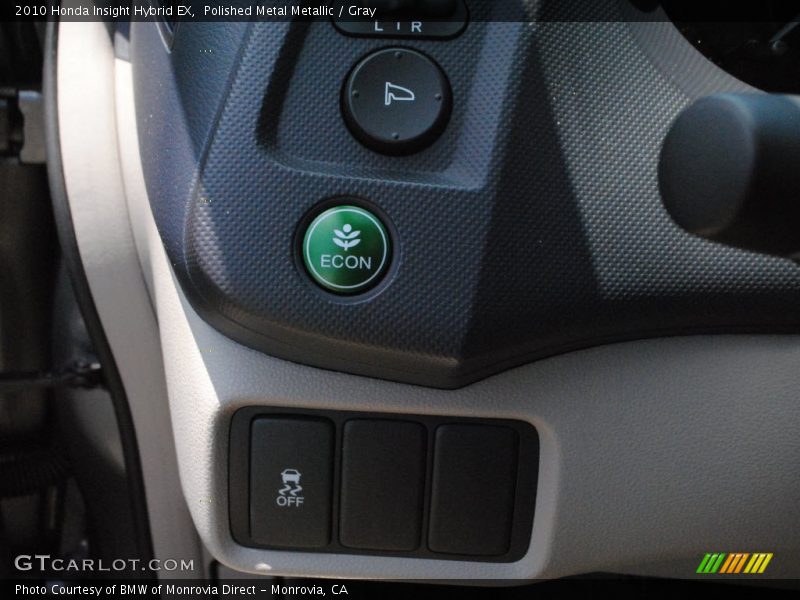 Polished Metal Metallic / Gray 2010 Honda Insight Hybrid EX