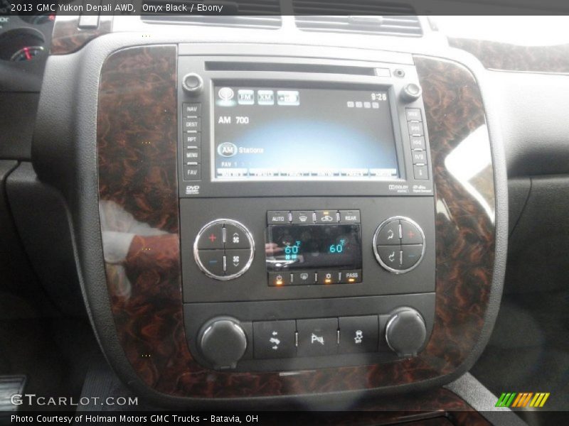 Onyx Black / Ebony 2013 GMC Yukon Denali AWD
