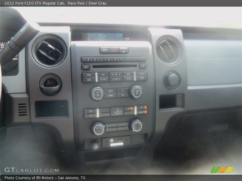 Race Red / Steel Gray 2012 Ford F150 STX Regular Cab
