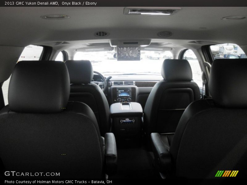 Onyx Black / Ebony 2013 GMC Yukon Denali AWD