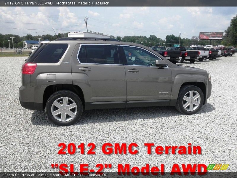 Mocha Steel Metallic / Jet Black 2012 GMC Terrain SLE AWD