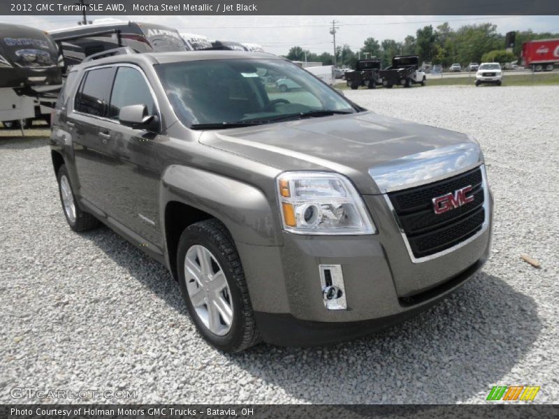 Mocha Steel Metallic / Jet Black 2012 GMC Terrain SLE AWD
