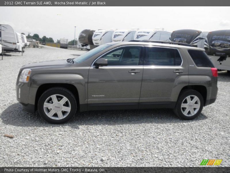 Mocha Steel Metallic / Jet Black 2012 GMC Terrain SLE AWD