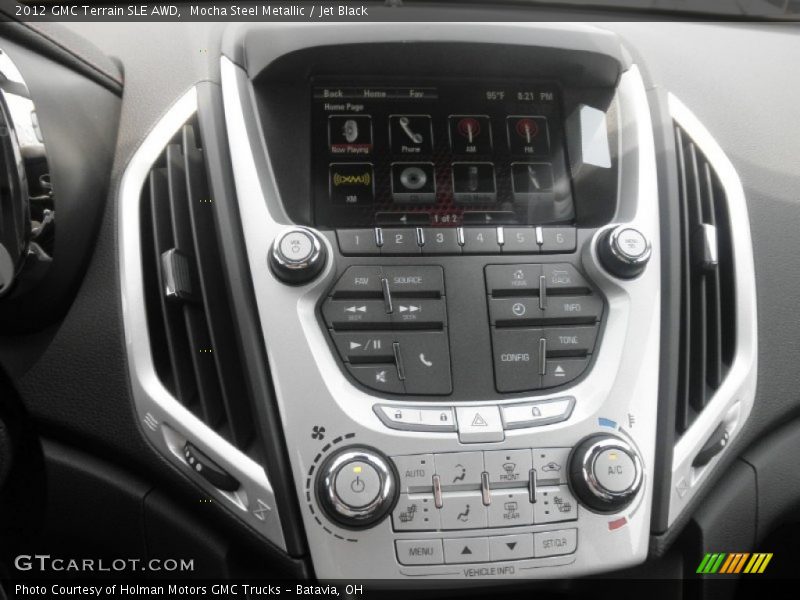 Mocha Steel Metallic / Jet Black 2012 GMC Terrain SLE AWD