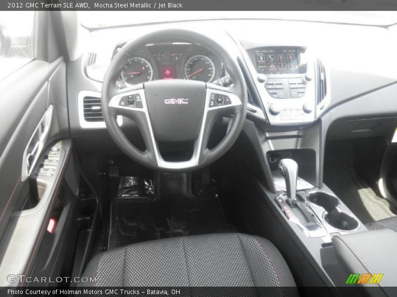 Mocha Steel Metallic / Jet Black 2012 GMC Terrain SLE AWD