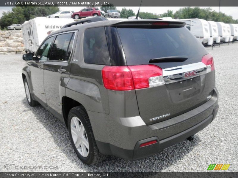 Mocha Steel Metallic / Jet Black 2012 GMC Terrain SLE AWD