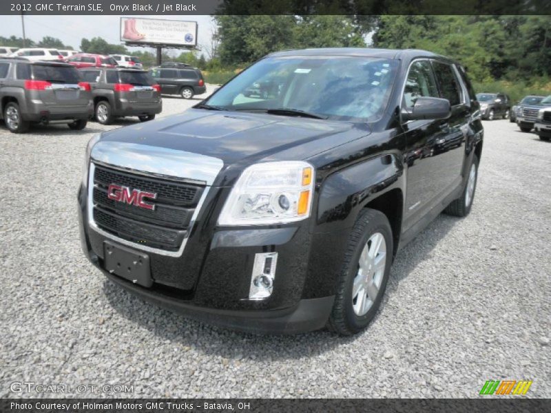 Onyx Black / Jet Black 2012 GMC Terrain SLE